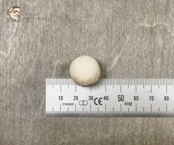 Bumbina 19 1.1 Koka bumbiņas 19 mm 1000 gab